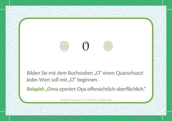Das Schmunzelspiel für Senioren