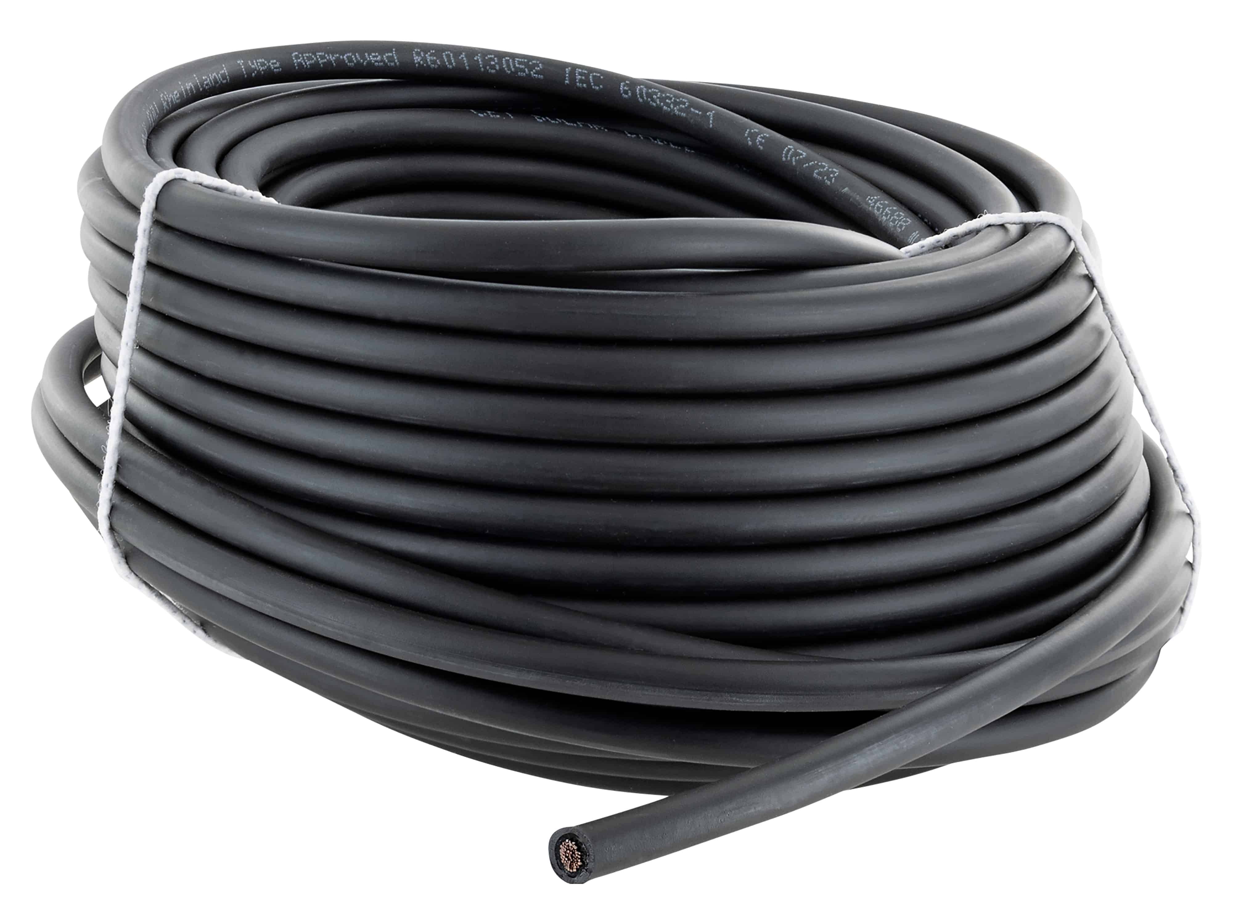 SCHWAIGER Solar Installationskabel SOMC2003, 6 mm², 20 m, schwarz