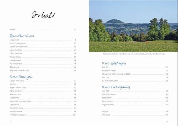 Cafés und Ateliers rund um Stuttgart