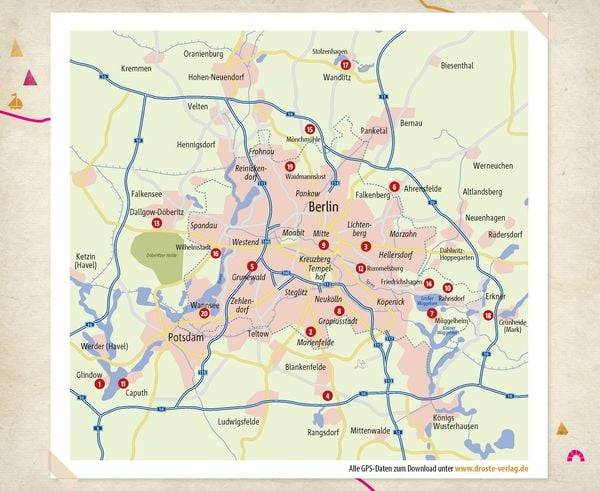 In und um Berlin. Wandern für die Seele