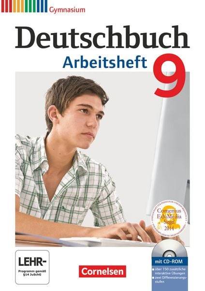 Deutschbuch Gymnasium - 2015 - 8. Klasse - Arbeitsheft mit Lösungen und Übungs-CD-ROM