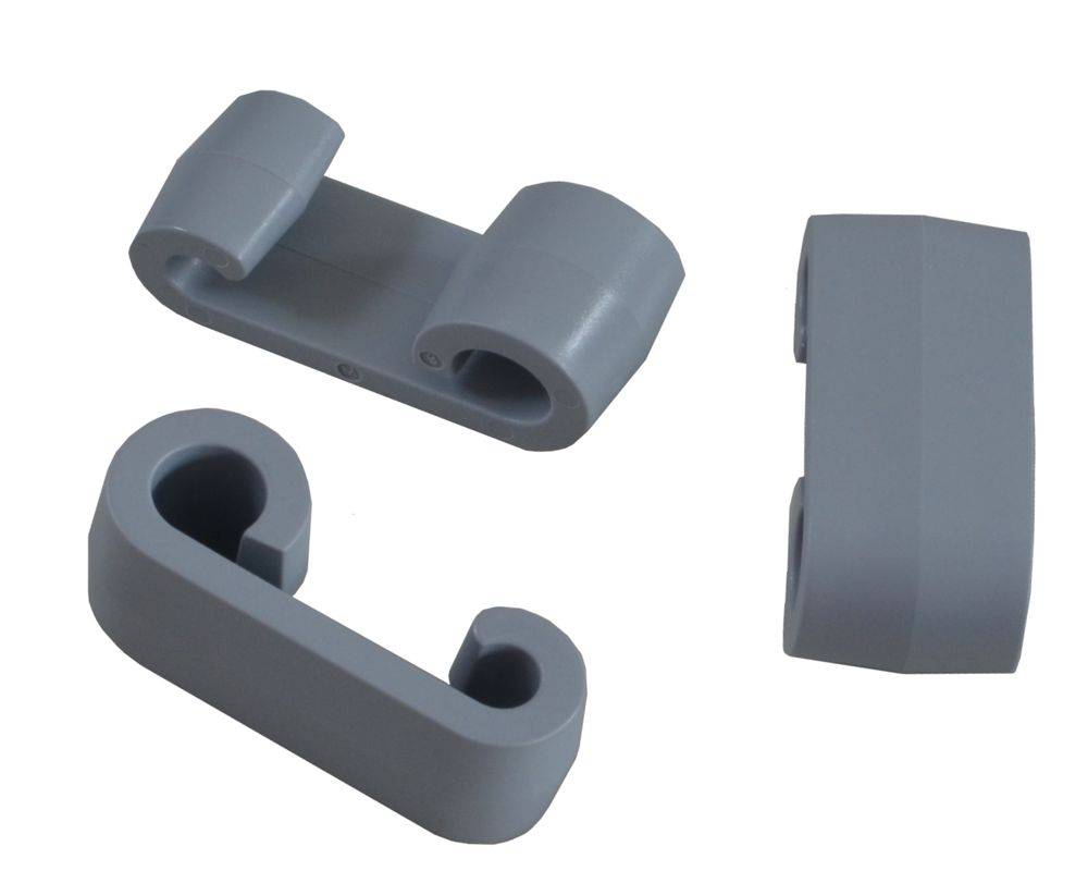 Expander - Doppelhaken - Planenhaken - Großpakung 50Stk. grau