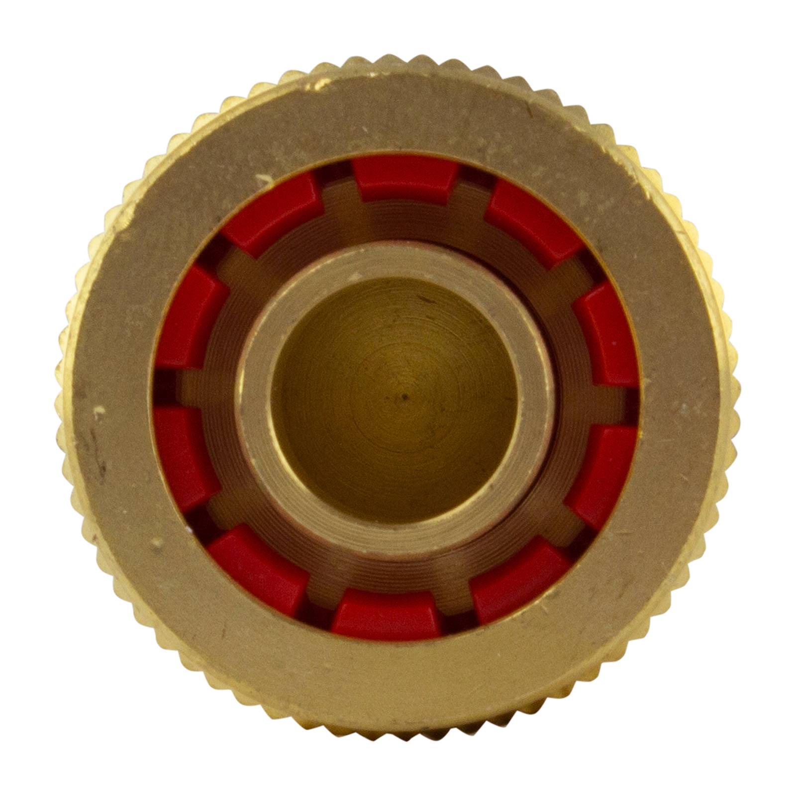 Schlauchkupplung Wasserstop Schlauchstück Schlauchverbinder Stecksystem Messing 3/4"
