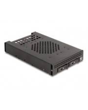 Delock 3.5" Wechselrahmen für 2x M.2 NVMe SSD mit OcuLink SFF-8612 Anschluss