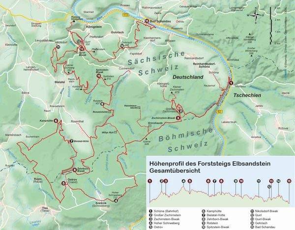 Forststeig Elbsandstein