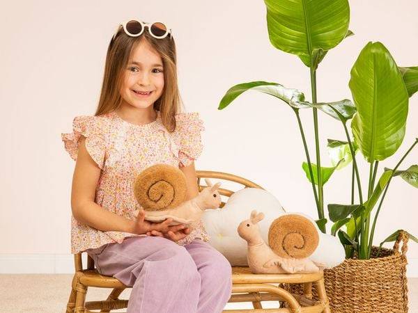 Teddy-Hermann - Schnecke Lotta 20 cm