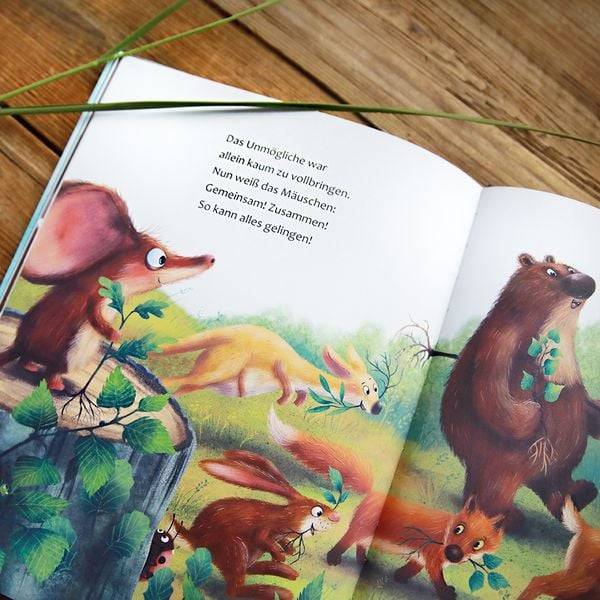 Ich habe einen Traum, sagte die kleine Waldmaus