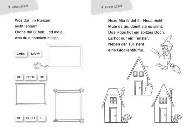 Duden Leseprofi – Lustiger Rätselspaß für Erstleser, 1. Klasse
