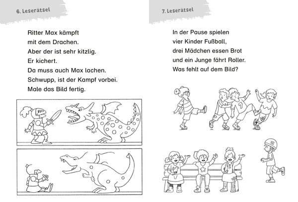 Duden Leseprofi – Lustiger Rätselspaß für Erstleser, 1. Klasse
