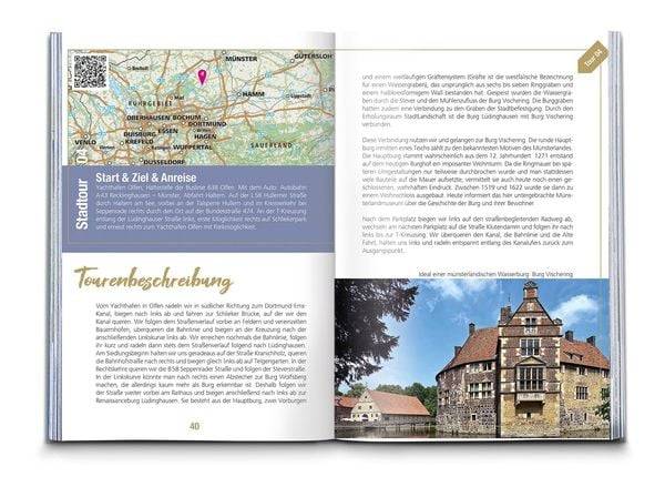 KOMPASS Endlich Radelgenuss - zwischen Münsterland, Emsland und Nordsee