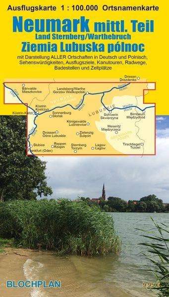 Landkarte Neumark - mittlerer Teil