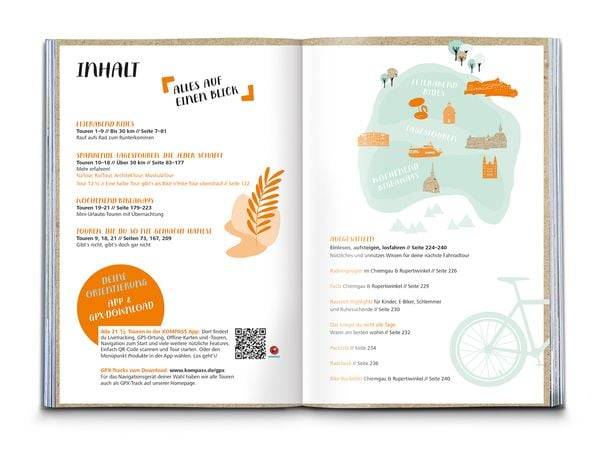 KOMPASS Radvergnügen Chiemgau & Rupertiwinkel