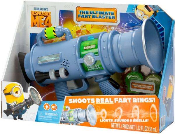 Moose Toys DESPICABLE ME 4 Ultra Fartblaster - Light & Sound effects