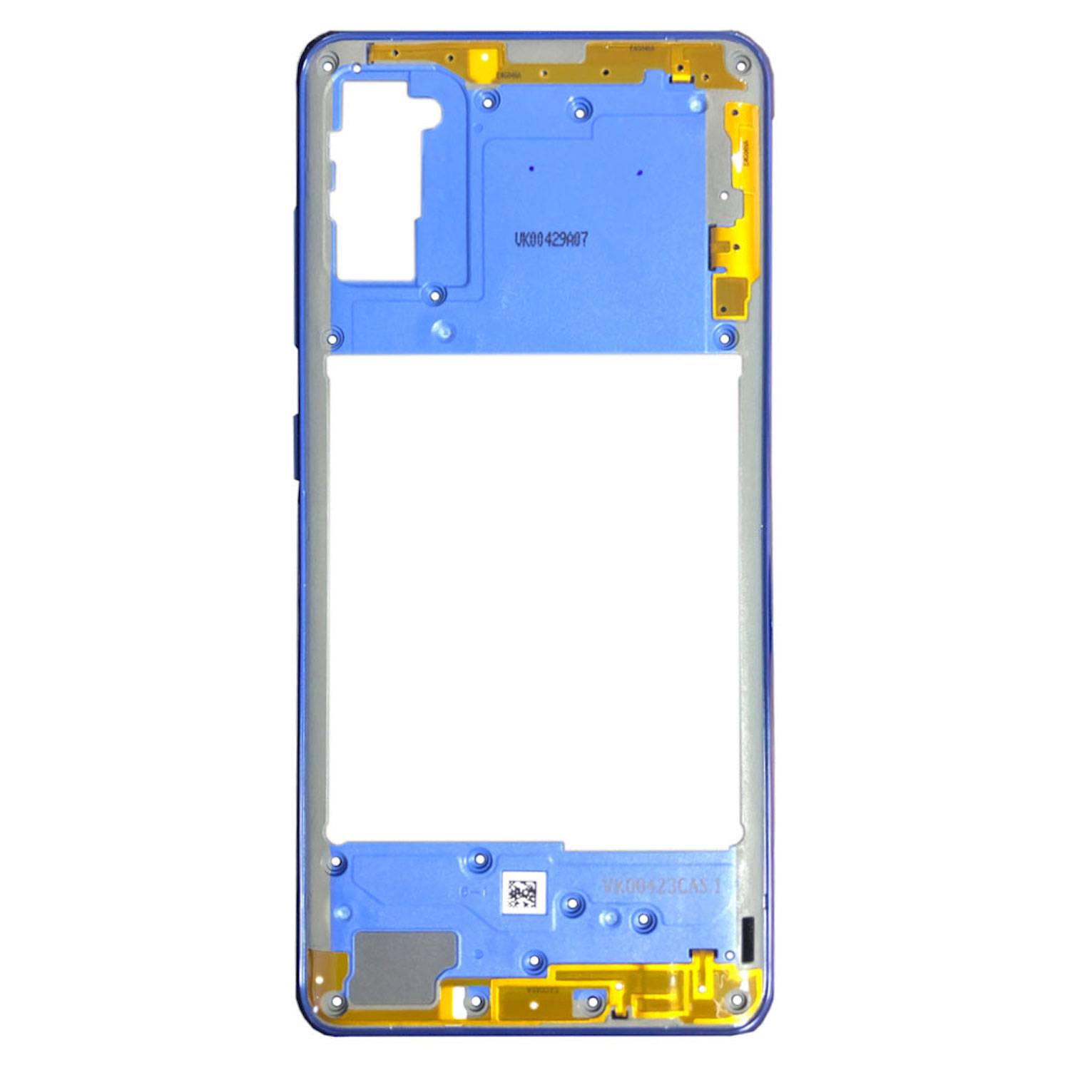 Samsung Mittelrahmen Back Housing Gehäuse für Galaxy A41 A415F Blau