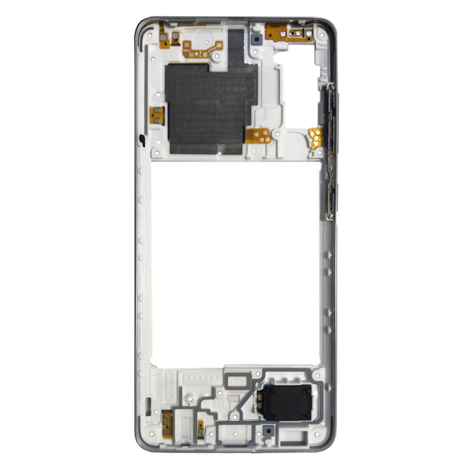 Samsung Mittelrahmen Back Housing Gehäuse für Galaxy A41 A415F Silber
