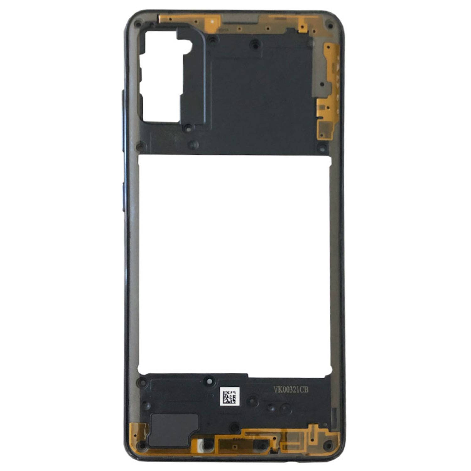 Samsung Mittelrahmen Back Housing Gehäuse für Galaxy A41 A415F Schwarz