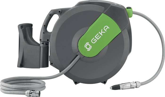 Wandschlauchbox K25 B.26cm T.62cm Kunststoff,PVC,MS GEKA