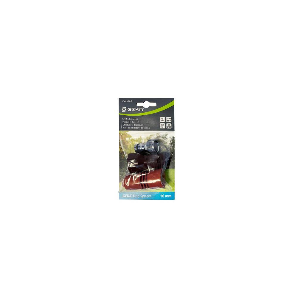 GEKA® Drip - Set Druckminderer - Rohrgröße 16 mm - Reduzierung auf 1,4 bar - Preis per Set