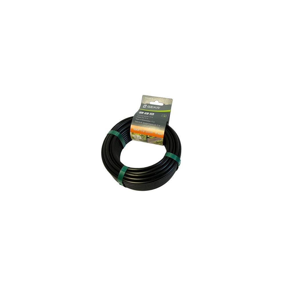 GEKA® Drip - Versorgungsrohr 6 mm - UV-stabil - Länge 15 m - Preis per Stück