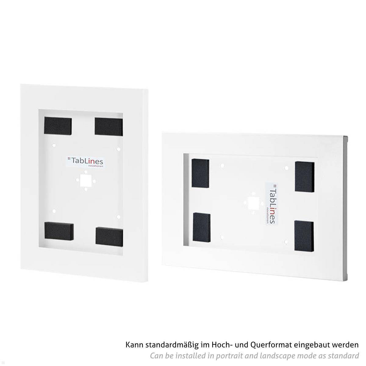 TabLines TSG101W Tablet Schutzgehäuse für Apple iPad Air 13.0 (M2), weiß