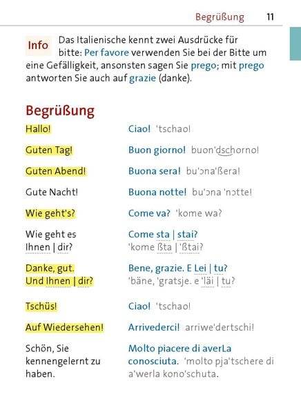 Langenscheidt Universal-Sprachführer Italienisch
