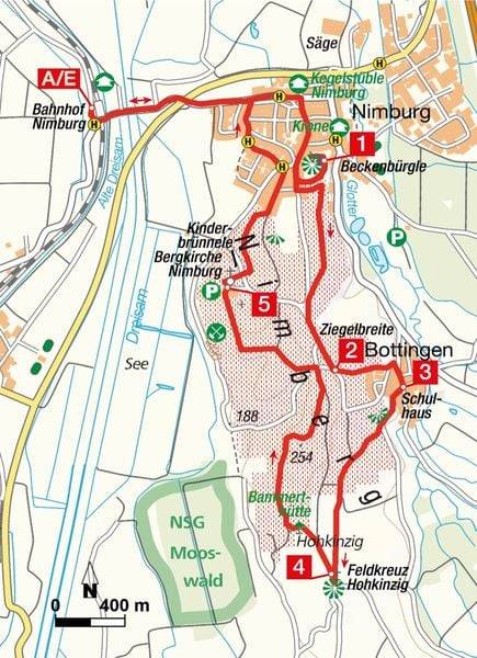 Zeit zum Wandern Kaiserstuhl und Markgräflerland