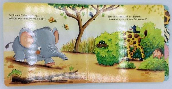 Wer ist da versteckt? Wilde Tiere