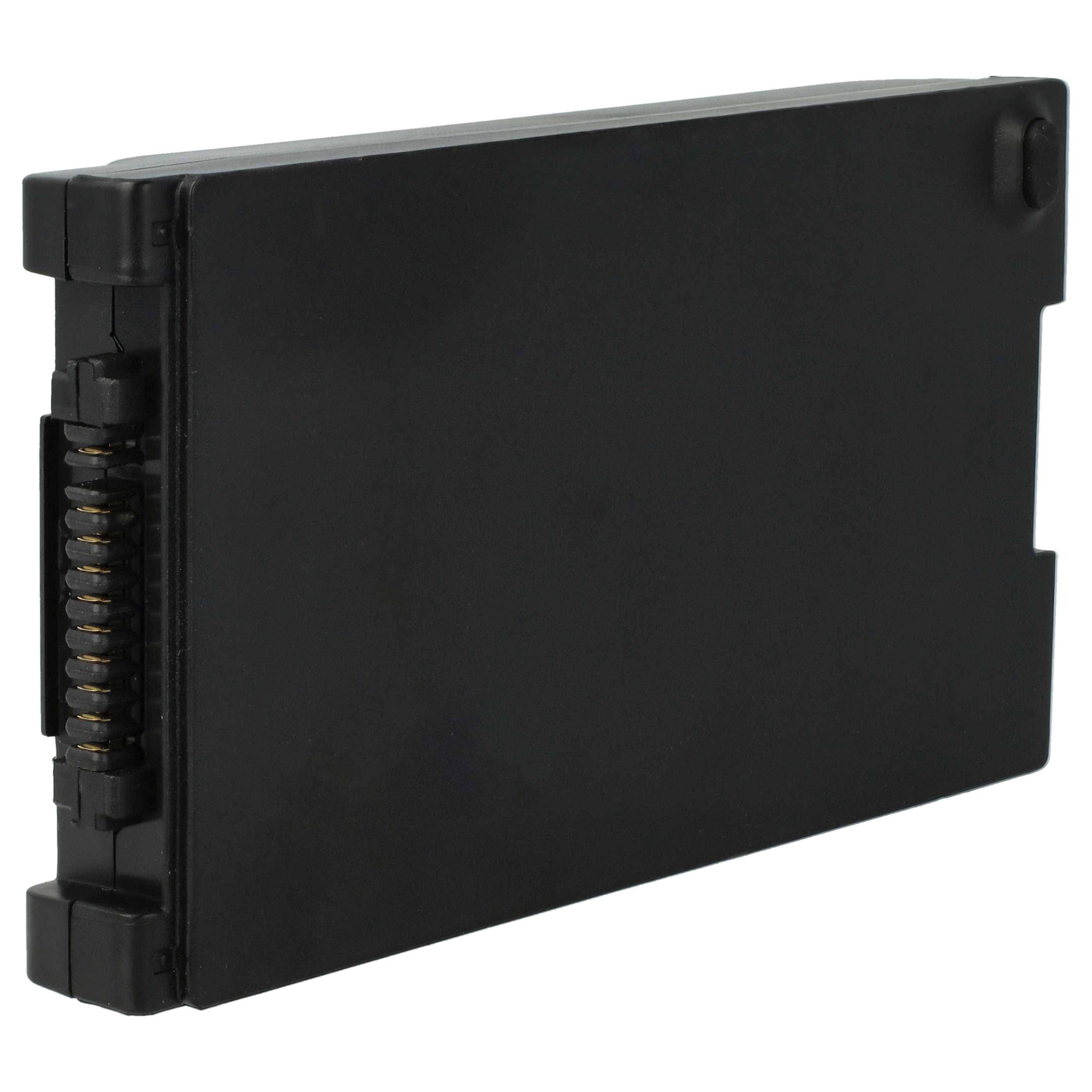 vhbw Akku kompatibel mit Toshiba Satellite R25-Serien, R15-Serien, R20, R10, R10-101 Tablet-PC Notebook (4400 mAh, 10,8 V, Li-Ion)