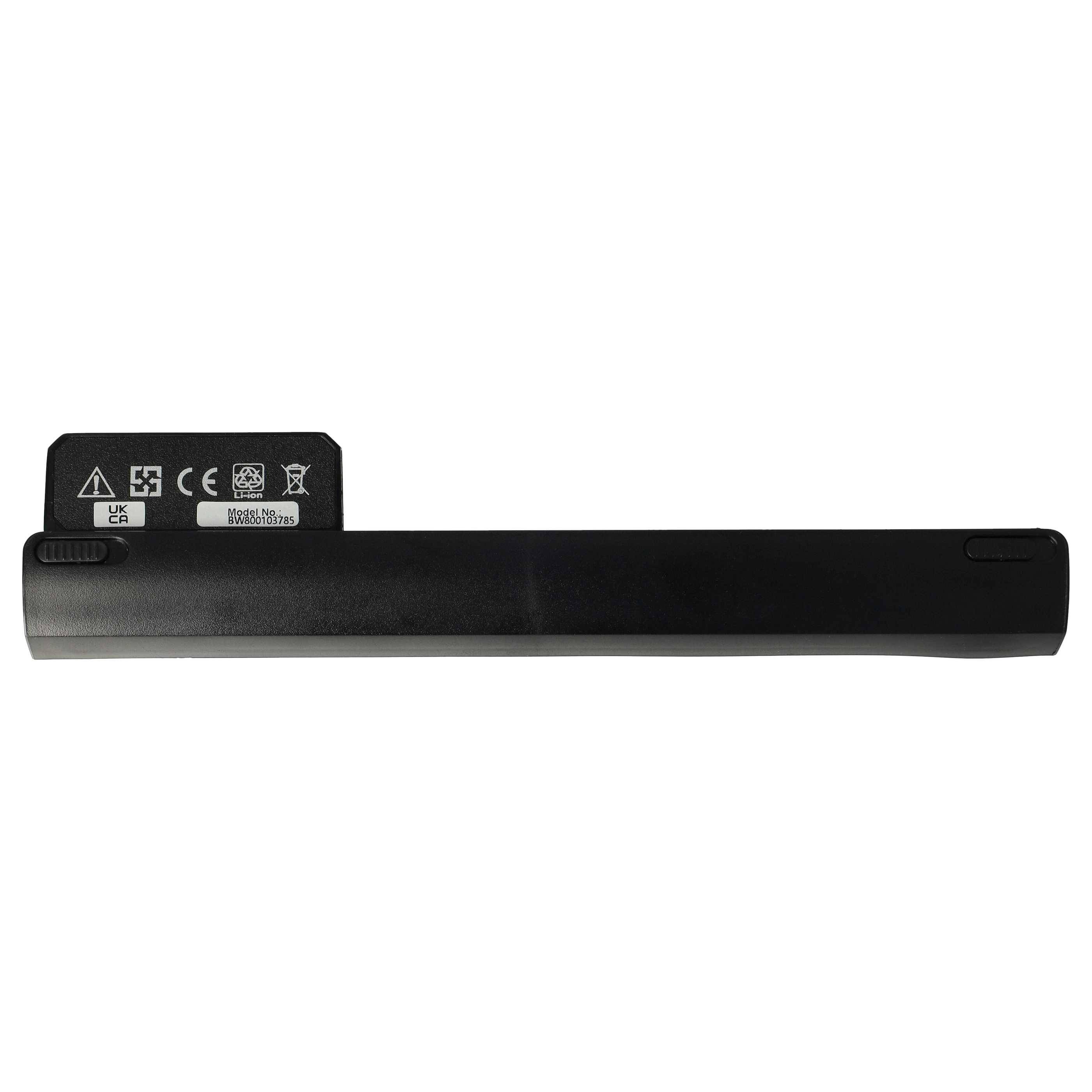 vhbw Akku kompatibel mit HP CompaQ Mini 210-1012TU, 210-1013EE, 210-1013EG, 210-1014EE, 210-1014SA Notebook (2200 mAh, 10,8 V, Li-Ion)