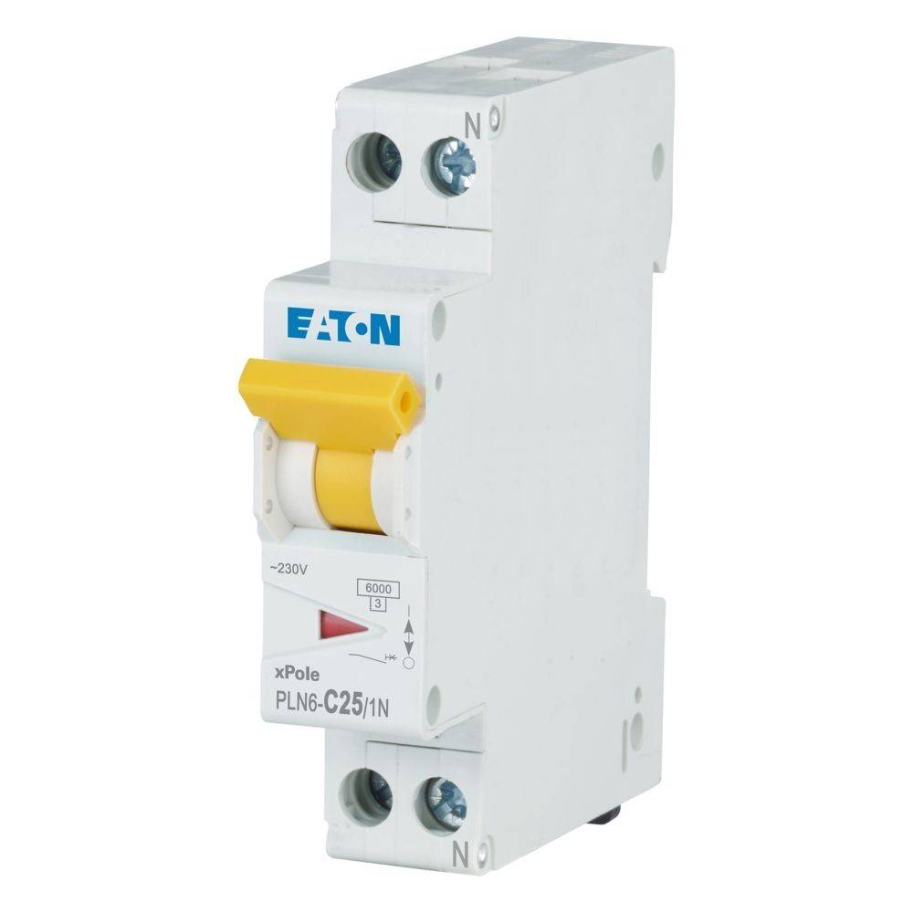 Eaton Leitungsschutzschalter PLN6-C25/1N-DE