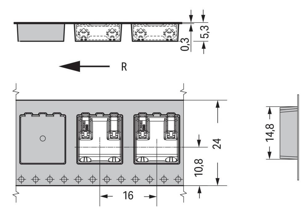 WAGO GmbH &amp; Co. KG SMD-Leiterplattenklemme 2060-852/998-404