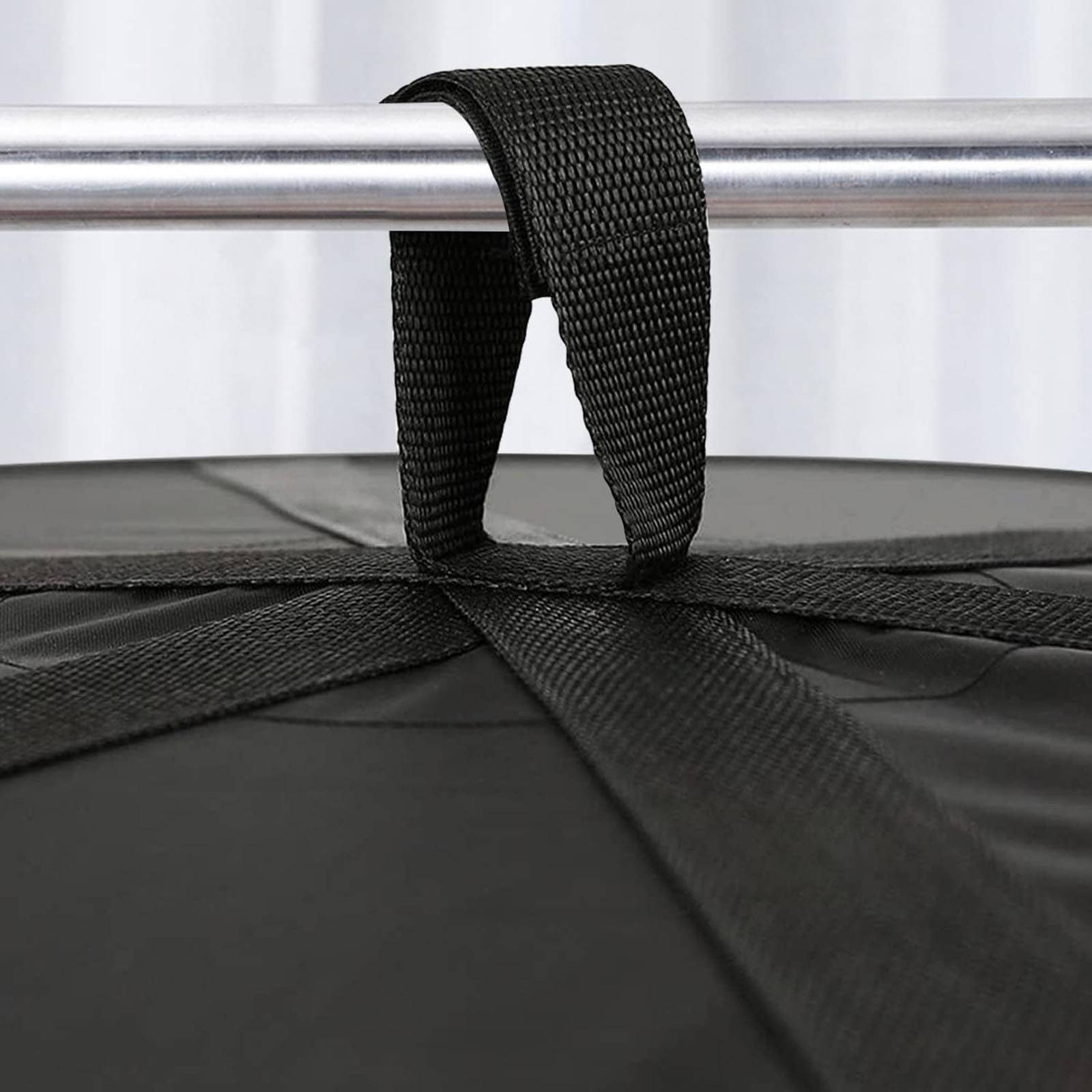 Trockennetz, faltbares Hängenetz mit 4 Ebenen für Kräuter und Kleidung, inklusive Reißverschluss