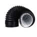 PVC Lüftungskanal 4" Flexschlauch 100mm Flexrohr 2m Aluflexschlauch Retractable Flexrohr Lüftungsschlauch für Grow Box PVC Lüftungskanal 4" Flexschlauch 100mm Flexrohr 2m Aluflexschlauch Retractable Flexrohr Lüftungsschlauch für Grow Box