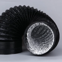 PVC Lüftungskanal 4" Flexschlauch 100mm Flexrohr 2m Aluflexschlauch Retractable Flexrohr Lüftungsschlauch für Grow Box PVC Lüftungskanal 4" Flexschlauch 100mm Flexrohr 2m Aluflexschlauch Retractable Flexrohr Lüftungsschlauch für Grow Box