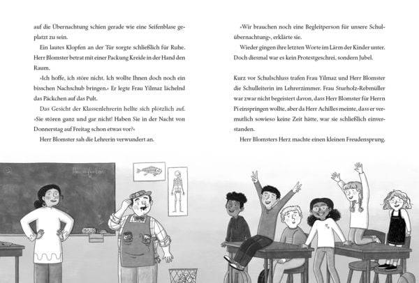 Der fabelhafte Herr Blomster - Eine Schulübernachtung mit Überraschungen