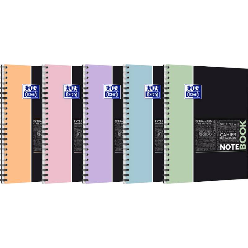 Oxford Studium Collegeblock NOTEBOOK Pastell, A4+, seyès