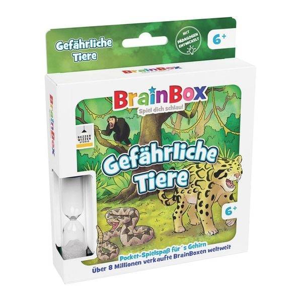 Green Board - BrainBox Pocket - Gefährliche Tiere
