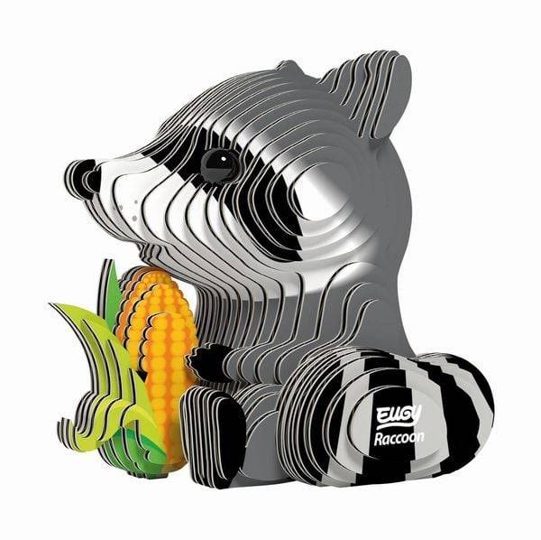 EUGY - 3D Bastelset Waschbär