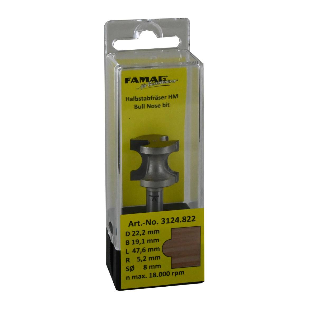 Famag Halbstabfräser HM 3124.822