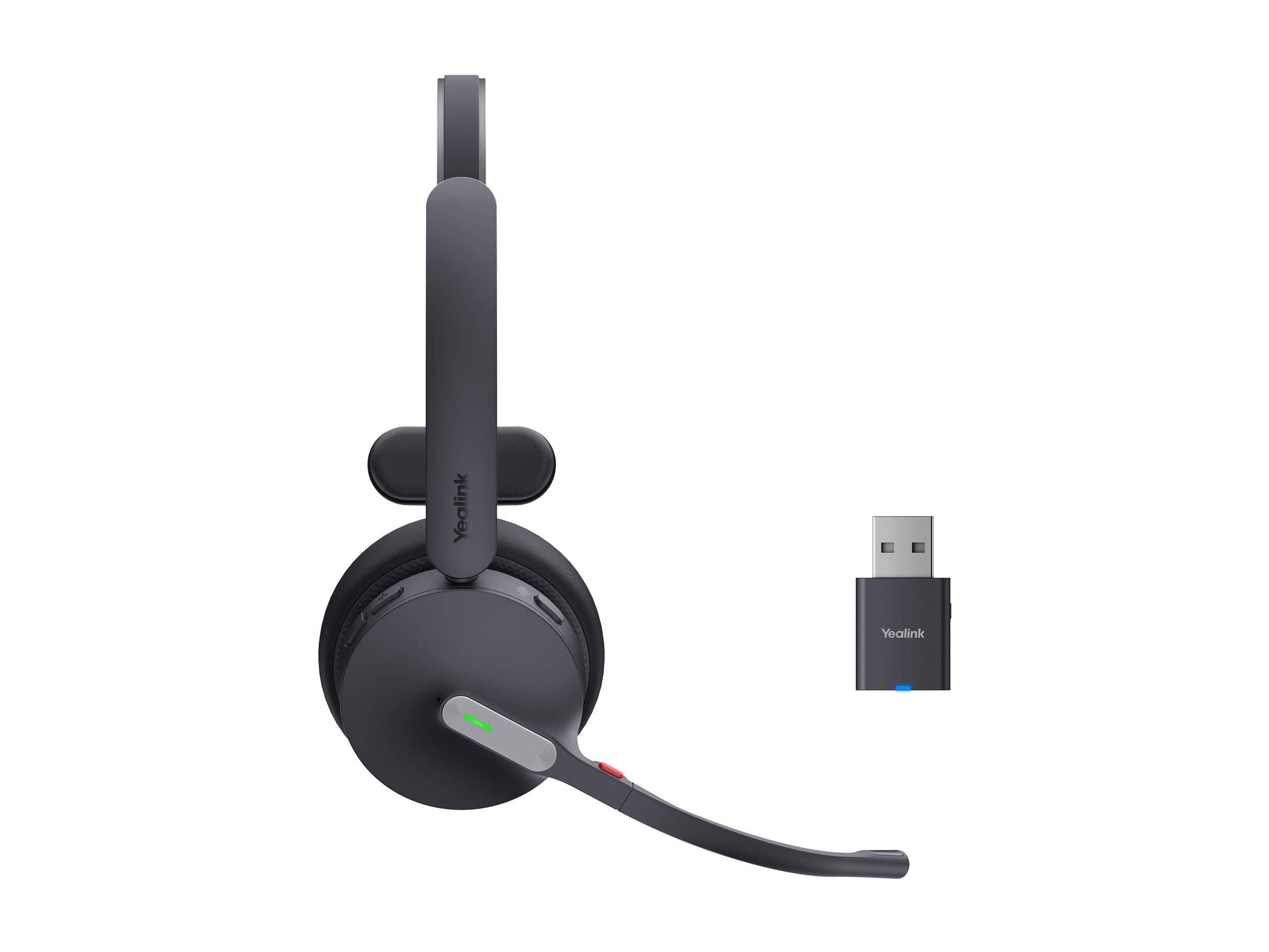 Yealink WH64 Hybrid Mono - Headset - On-Ear - DECT / Bluetooth