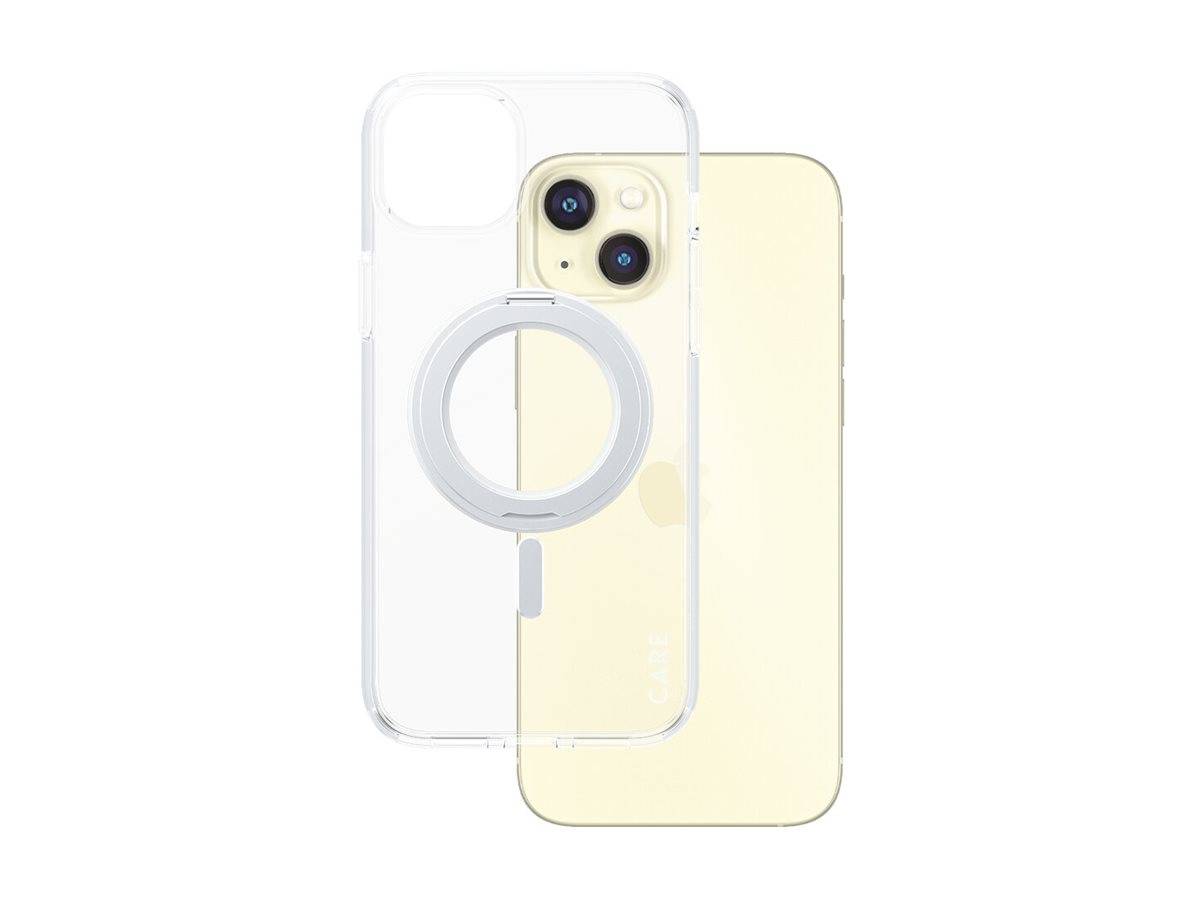 PANZERGLASS - CARE by PanzerGlass - Hintere Abdeckung für Mobiltelefon - mit Ständer - kompatibel mit MagSafe - Thermopl