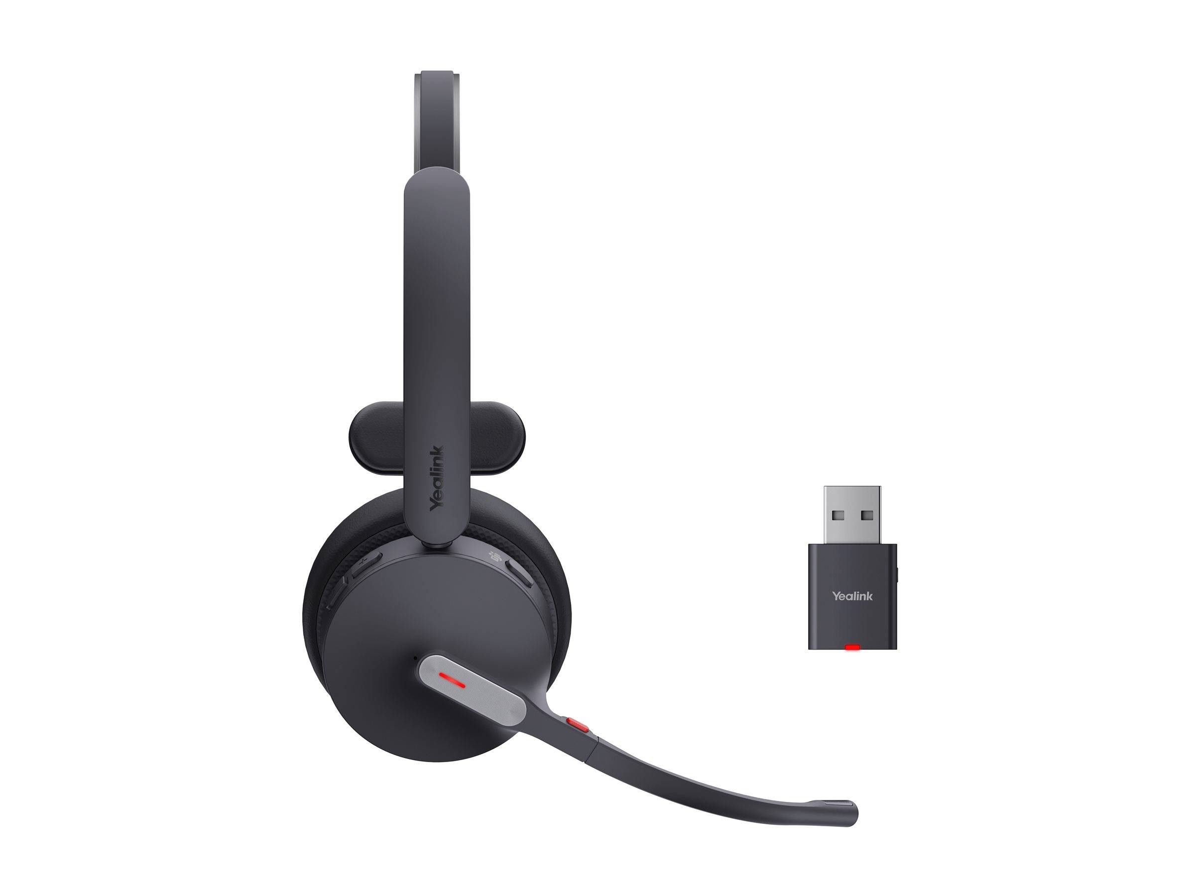 Yealink WH64 Hybrid Mono - Headset - On-Ear - DECT / Bluetooth