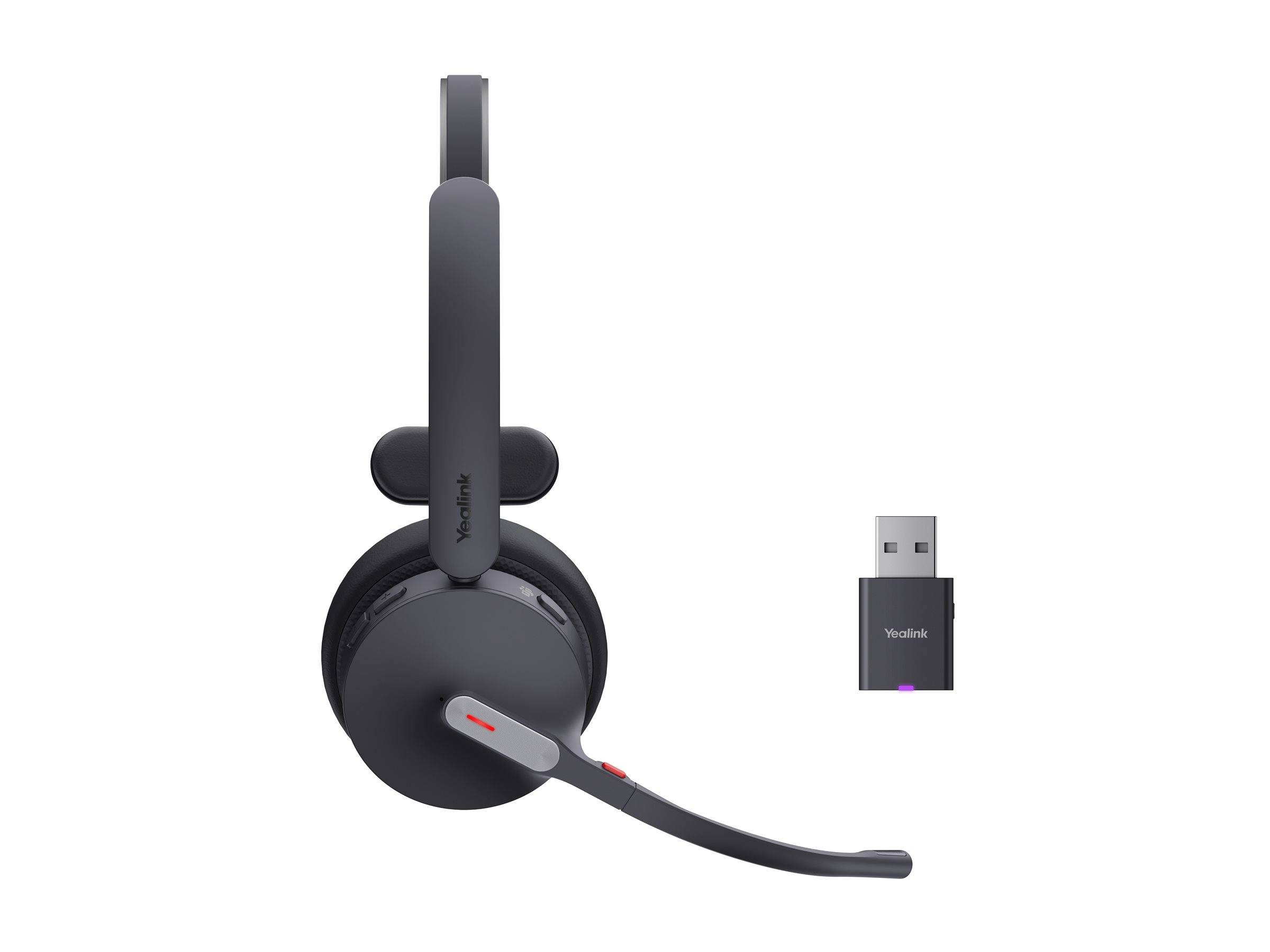 Yealink WH64 Hybrid Mono - Headset - On-Ear - DECT / Bluetooth