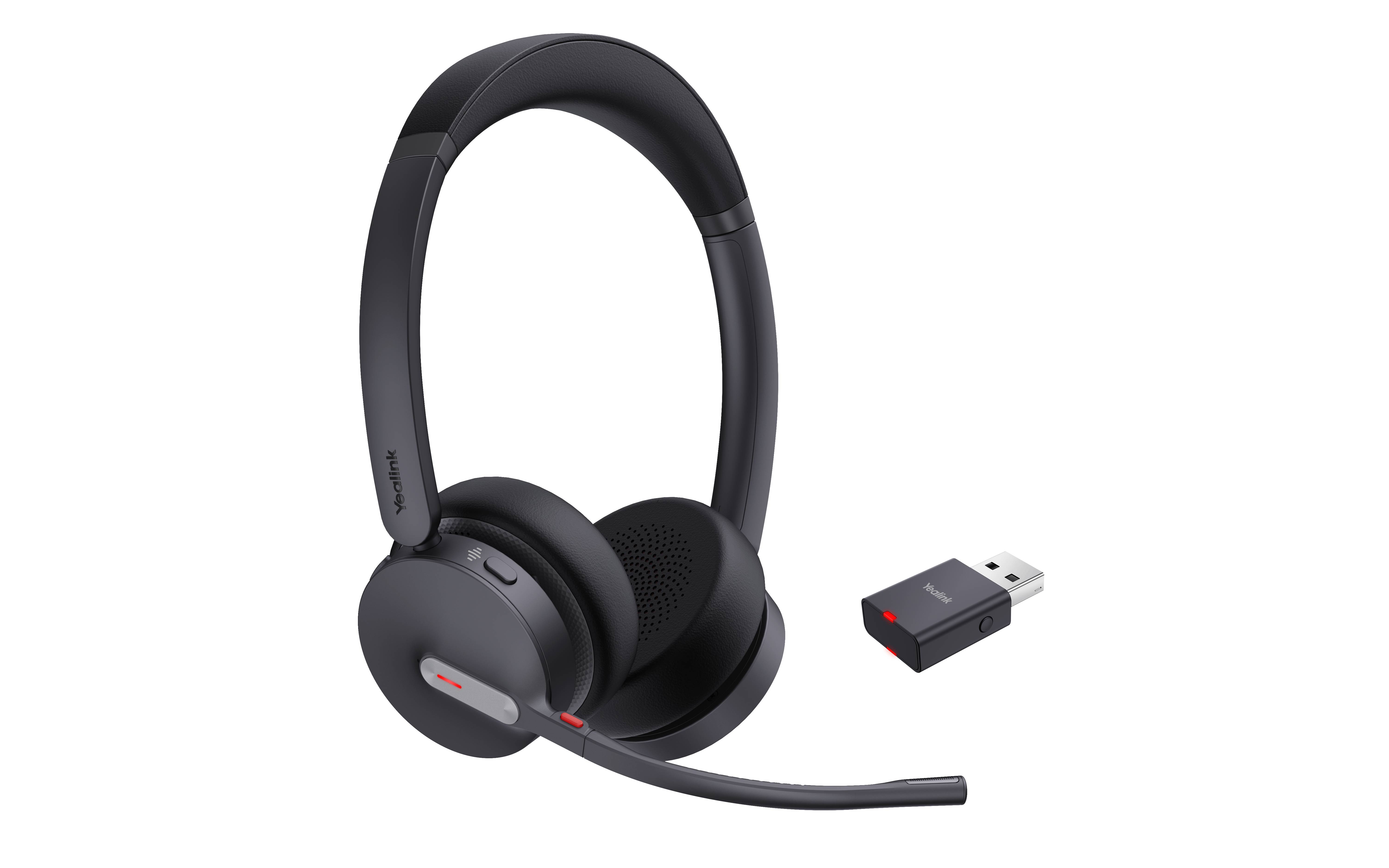 Yealink WH64 Hybrid Dual - Headset - On-Ear - DECT / Bluetooth