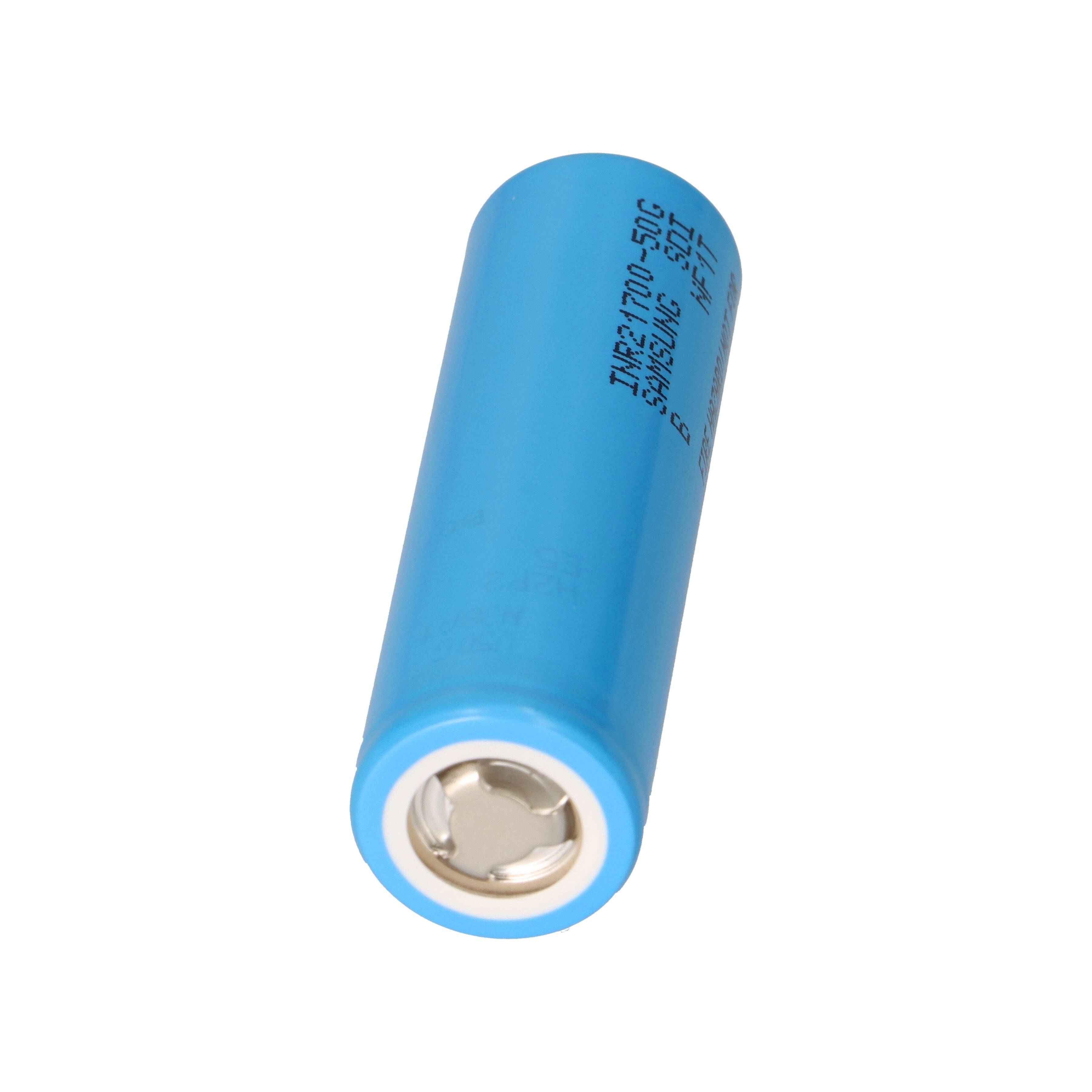 Samsung INR21700-50GB 21700 Li-Ion Akku 3,6V 5000mAh – Flat Top, 1 Stück