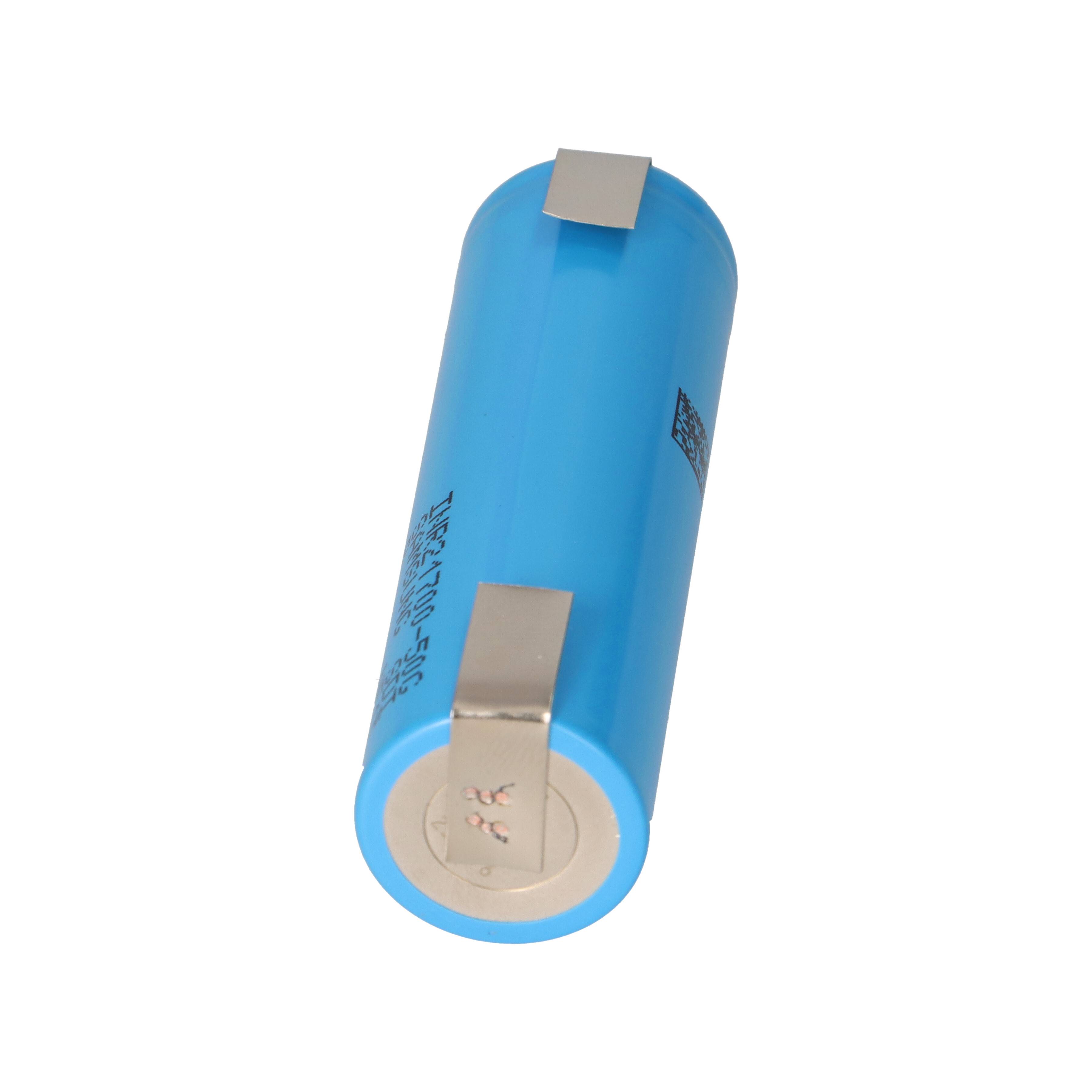 Samsung INR21700-50GB 21700 Li-Ion Akku 3,6V 5000mAh – U-Lötfahne, 1 Stück