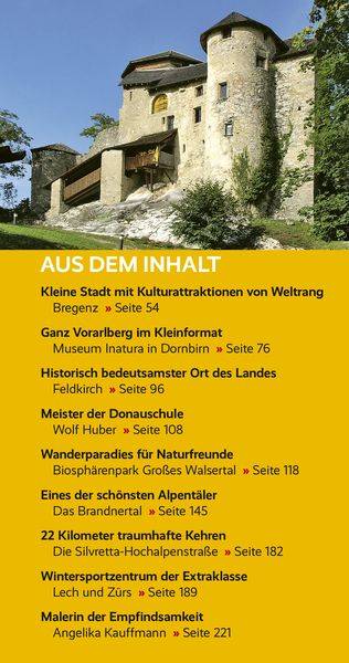 TRESCHER Reiseführer Vorarlberg