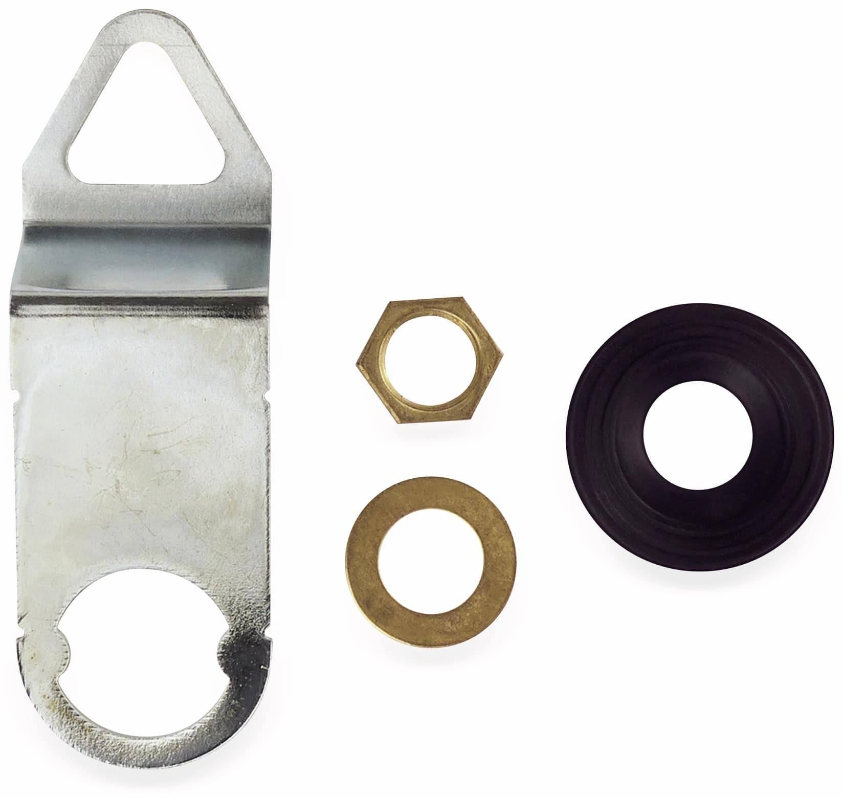 BLANKO Quarz-Uhrwerk mit 3 Zeigersätzen, Schleichsekunde