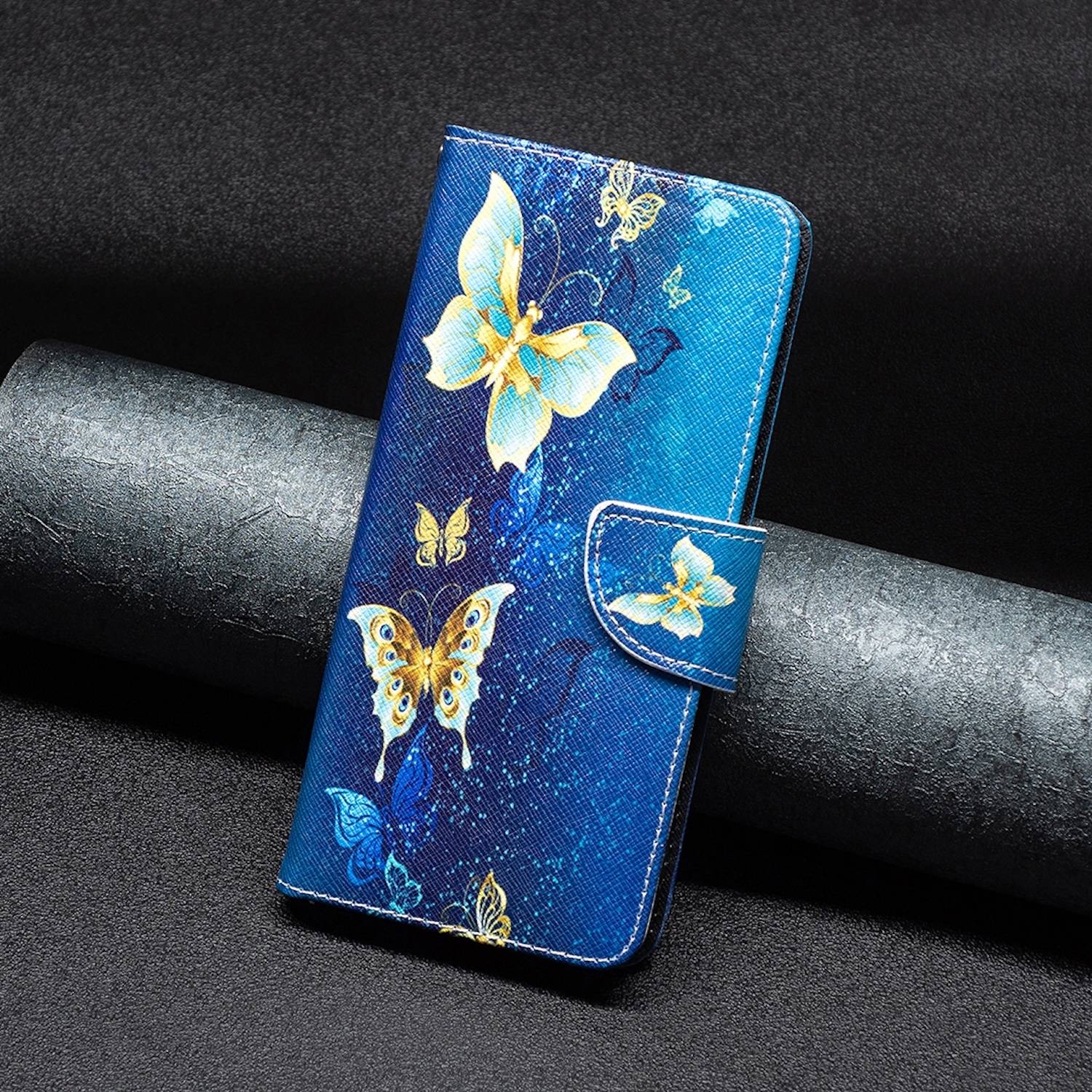 Für Honor 200 Lite Kunstleder Handy Schutz Tasche Hülle Book Motiv 5