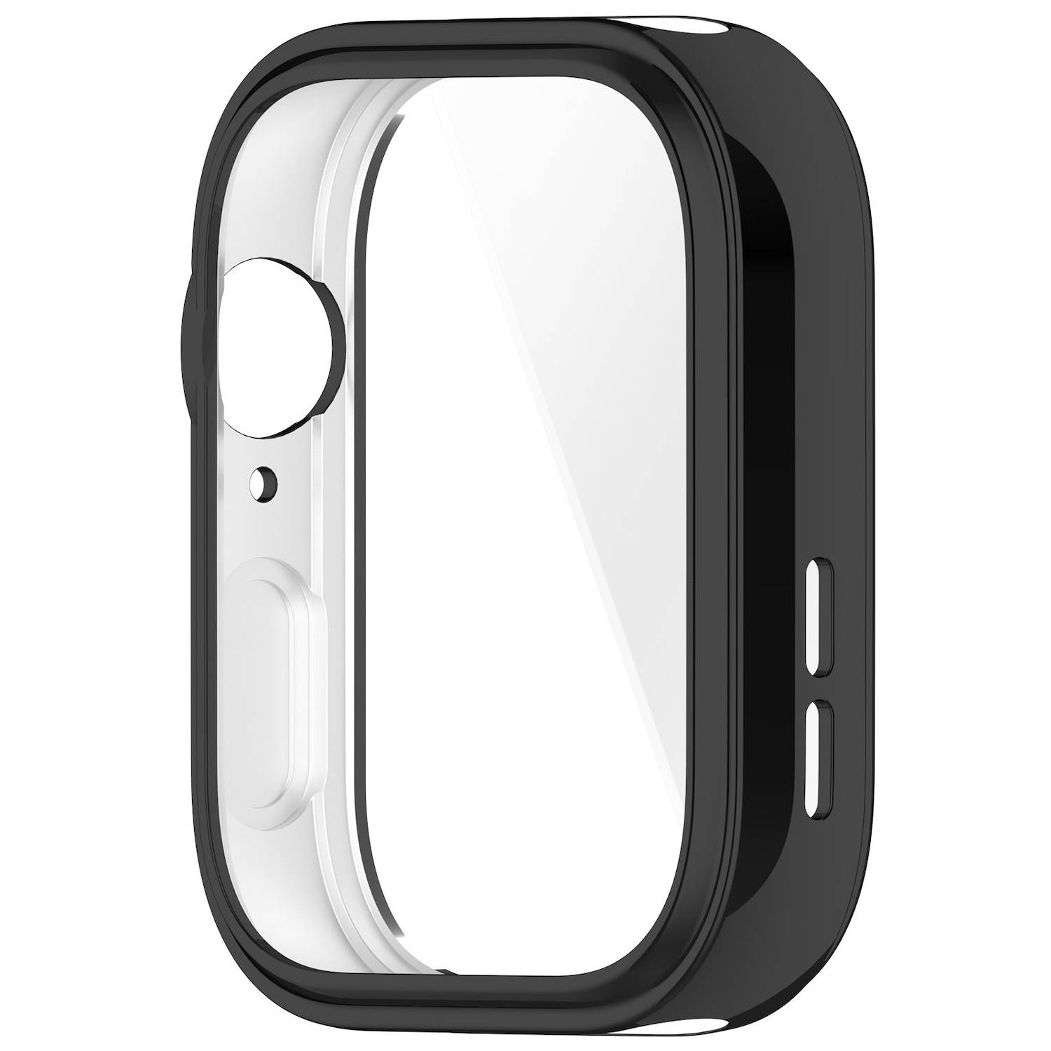 Für Huawei Watch Fit 3 Full Cover TPU Electroplated Hülle Schwarz